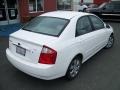 2006 Clear White Kia Spectra EX Sedan  photo #5