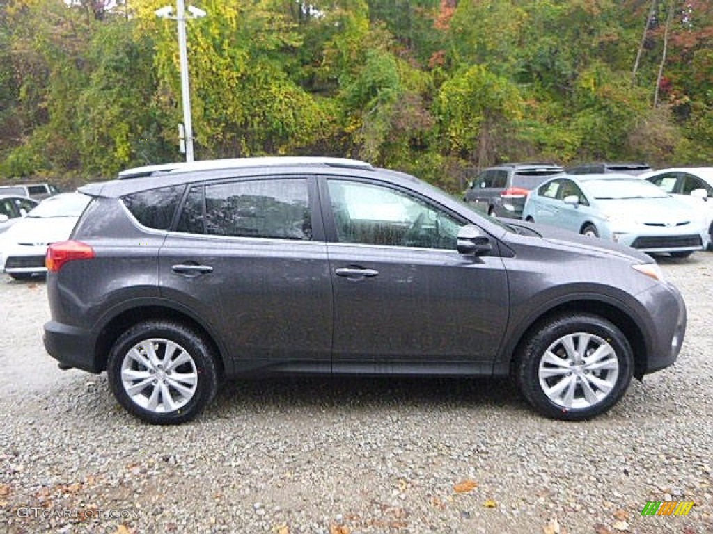 2013 RAV4 Limited AWD - Magnetic Gray Metallic / Terracotta photo #2