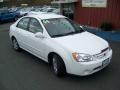 2006 Clear White Kia Spectra EX Sedan  photo #7