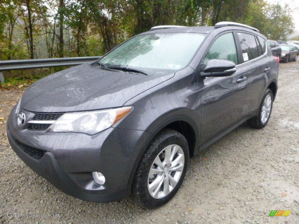2013 RAV4 Limited AWD - Magnetic Gray Metallic / Terracotta photo #7