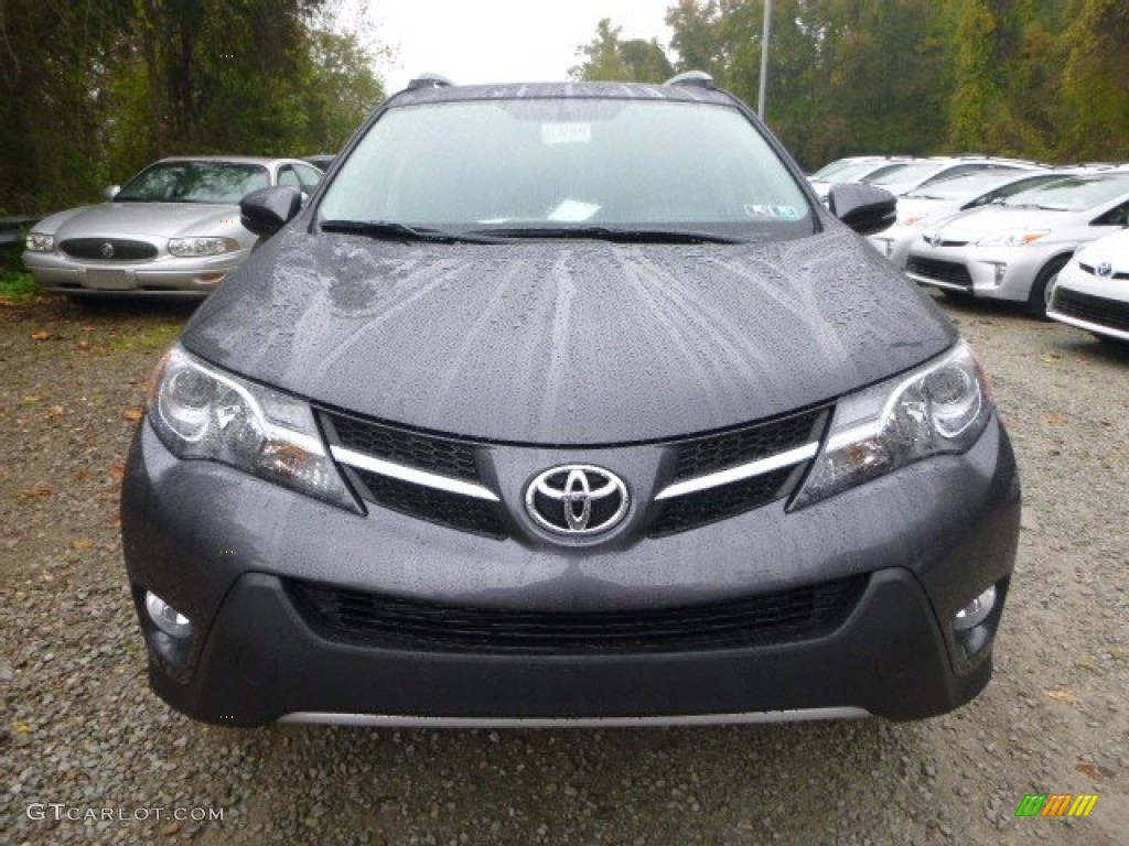 2013 RAV4 Limited AWD - Magnetic Gray Metallic / Terracotta photo #8