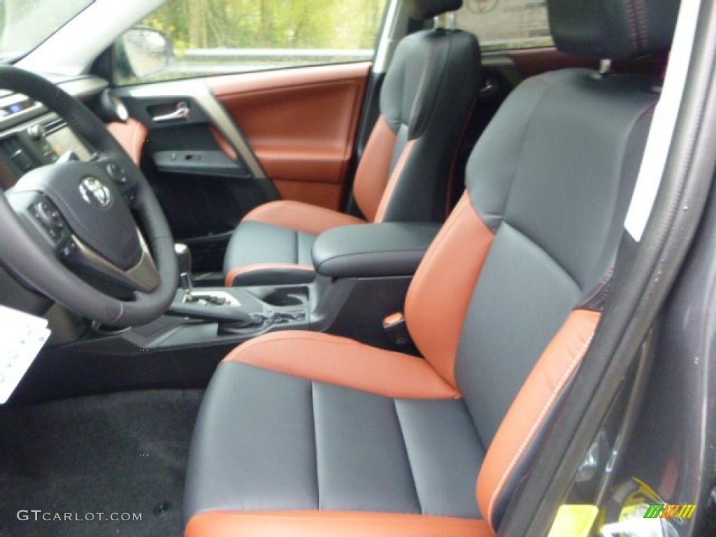 2013 RAV4 Limited AWD - Magnetic Gray Metallic / Terracotta photo #10