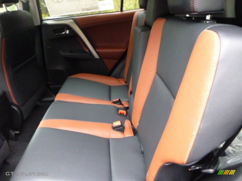 2013 RAV4 Limited AWD - Magnetic Gray Metallic / Terracotta photo #11