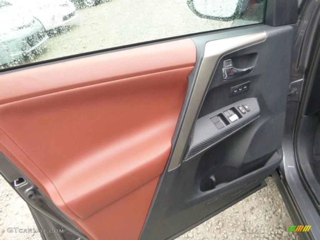 2013 RAV4 Limited AWD - Magnetic Gray Metallic / Terracotta photo #14