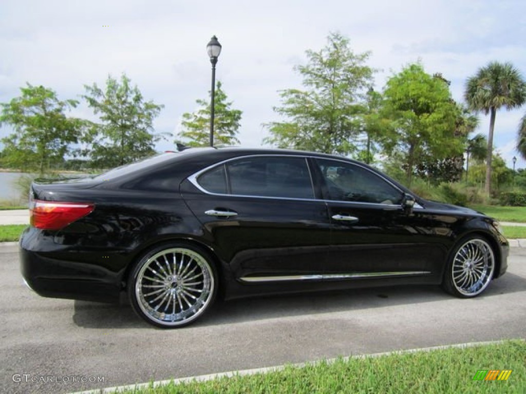 Obsidian Black 2010 Lexus LS 460 L Exterior Photo #86753793