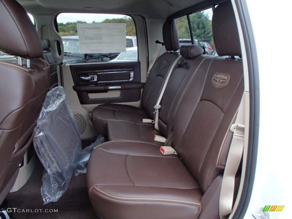 2014 Ram 1500 Laramie Longhorn Crew Cab 4x4 Rear Seat Photo