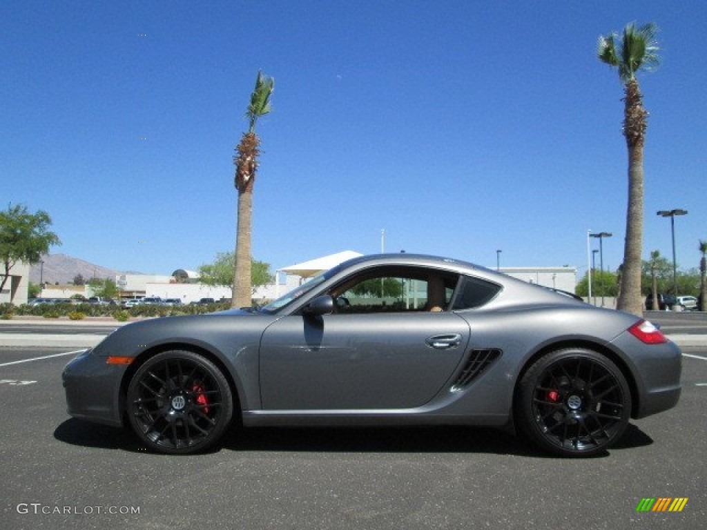 Meteor Grey Metallic 2008 Porsche Cayman S Exterior Photo #86754078