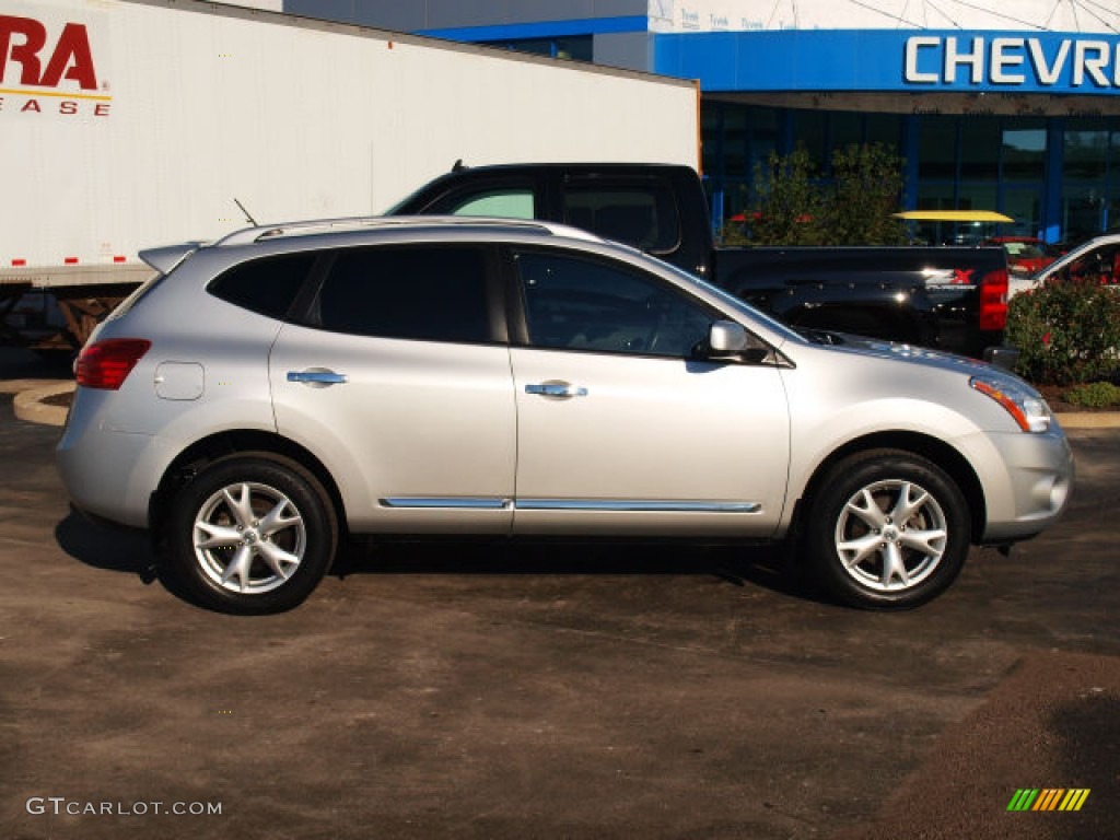 2011 Rogue SV - Silver Ice Metallic / Black photo #1