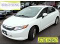Taffeta White - Civic LX Sedan Photo No. 1