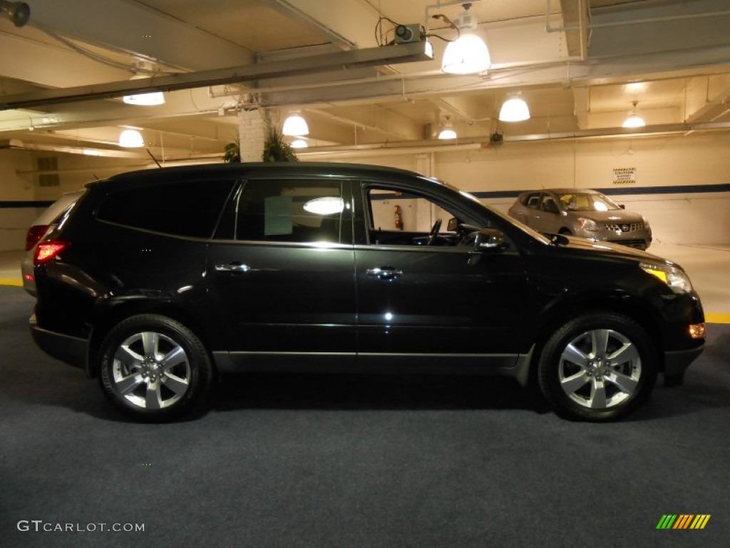 2012 Traverse LT - Black Granite Metallic / Ebony photo #4