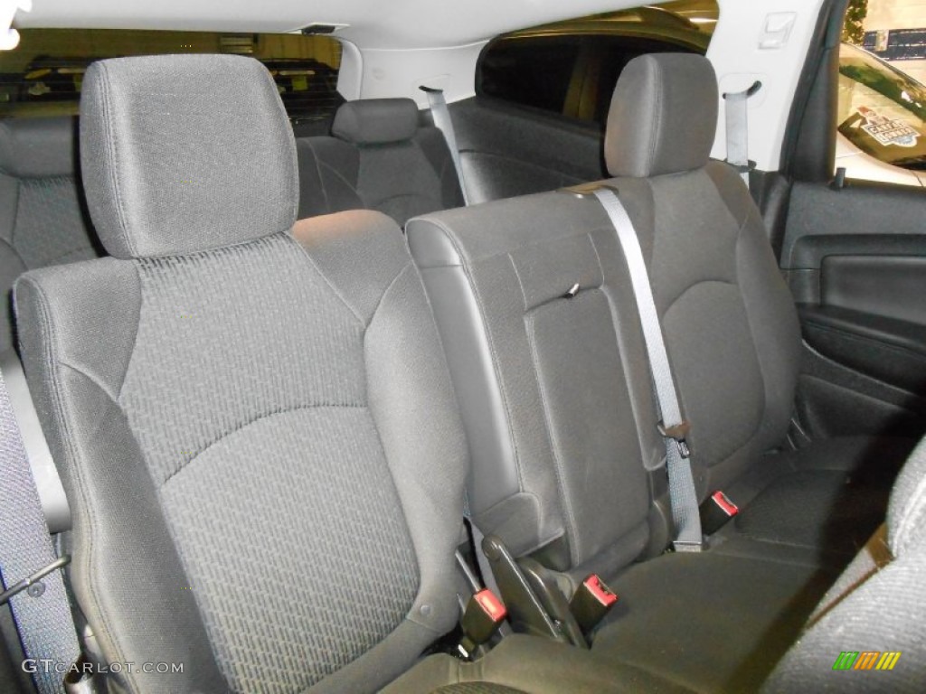 2012 Traverse LT - Black Granite Metallic / Ebony photo #14