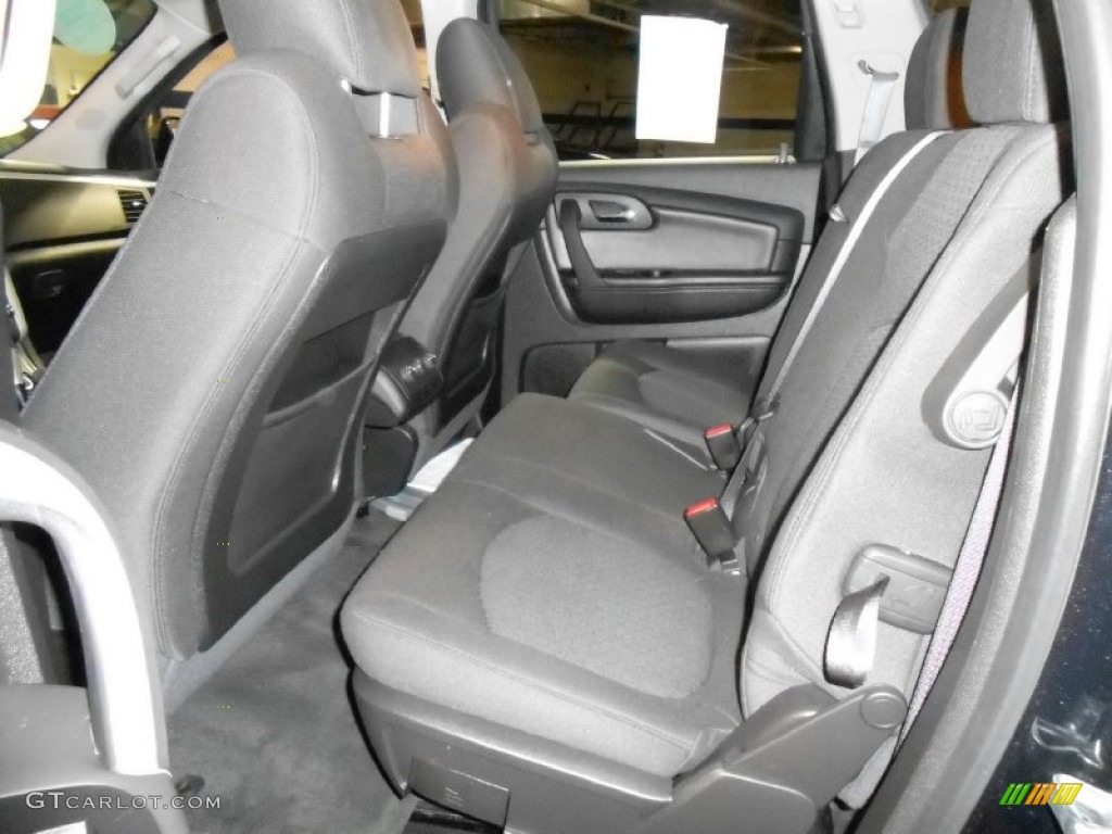 2012 Traverse LT - Black Granite Metallic / Ebony photo #16