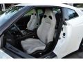 2011 Nissan GT-R Gray Leather Interior Front Seat Photo
