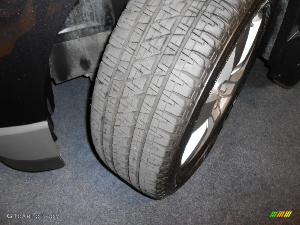 2012 Traverse LT - Black Granite Metallic / Ebony photo #21