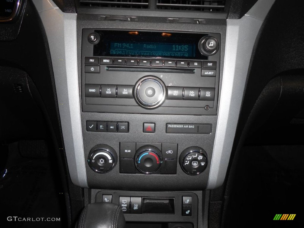 2012 Traverse LT - Black Granite Metallic / Ebony photo #22