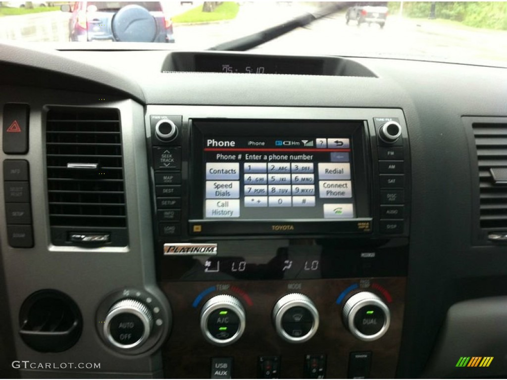 2011 Tundra Limited CrewMax - Magnetic Gray Metallic / Graphite Gray photo #2