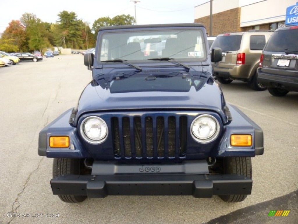 2006 Wrangler SE 4x4 - Midnight Blue Pearl / Dark Slate Gray photo #2