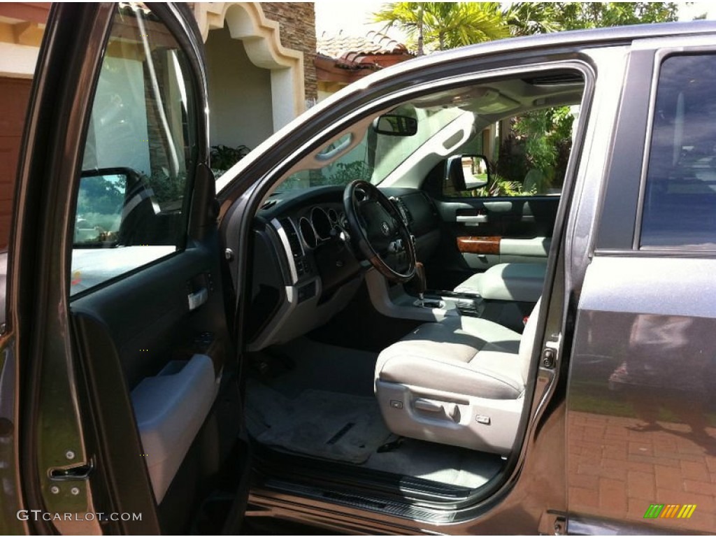 2011 Tundra Limited CrewMax - Magnetic Gray Metallic / Graphite Gray photo #7