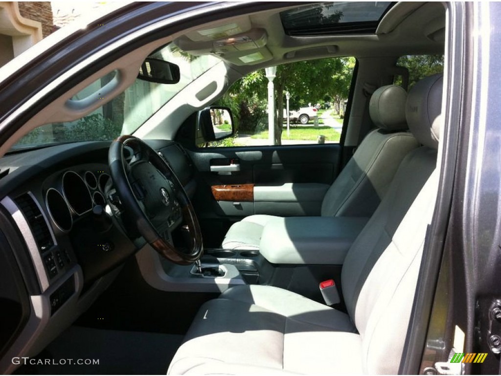 2011 Tundra Limited CrewMax - Magnetic Gray Metallic / Graphite Gray photo #8