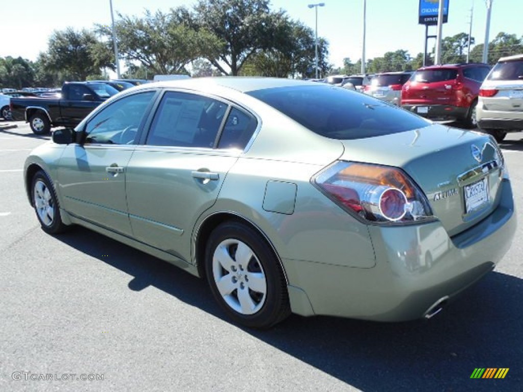 2007 Altima 2.5 S - Metallic Jade / Blond photo #3