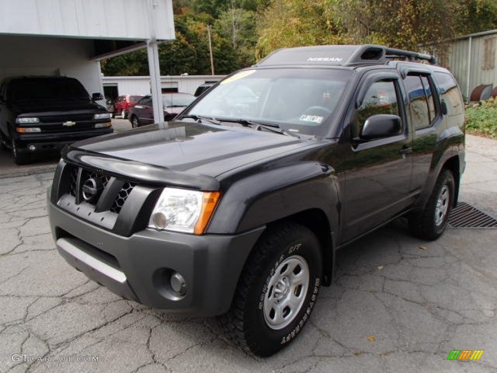 2006 Xterra X 4x4 - Night Armor Pearl / Steel/Graphite photo #4