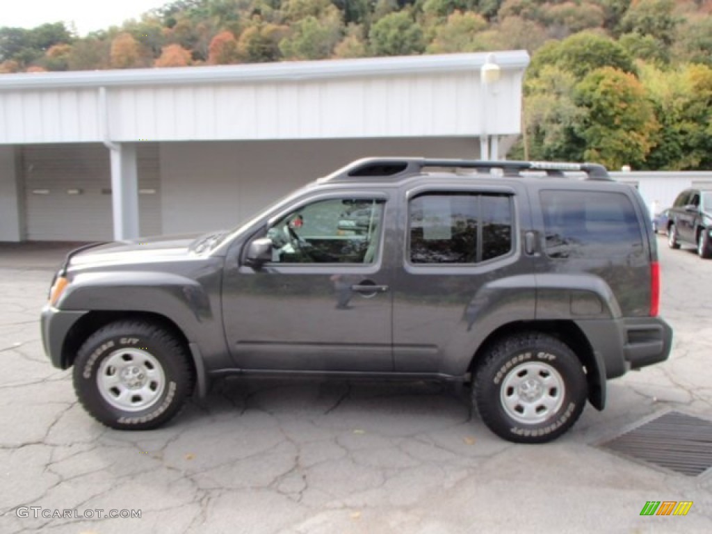 2006 Xterra X 4x4 - Night Armor Pearl / Steel/Graphite photo #5