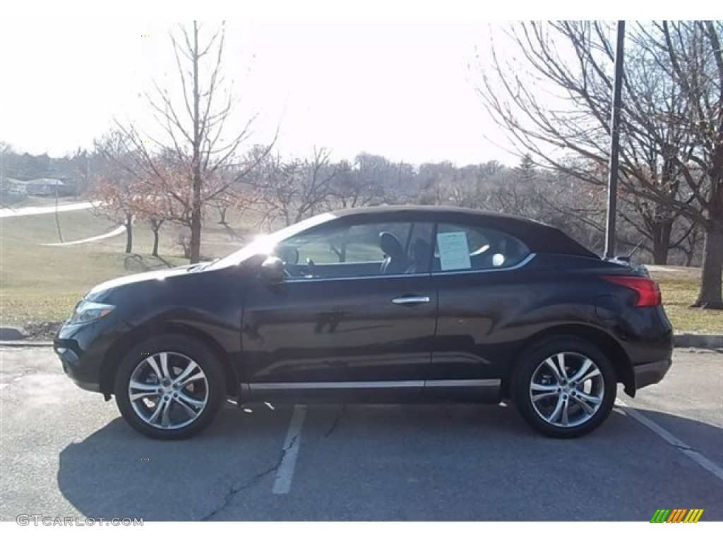 2011 Murano CrossCabriolet AWD - Super Black / Black photo #3