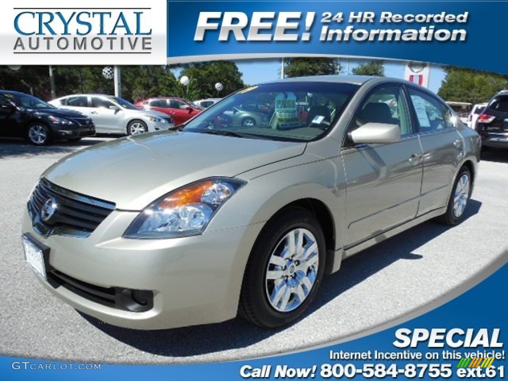 2009 Altima 2.5 S - Sonoran Sand Metallic / Blond photo #1