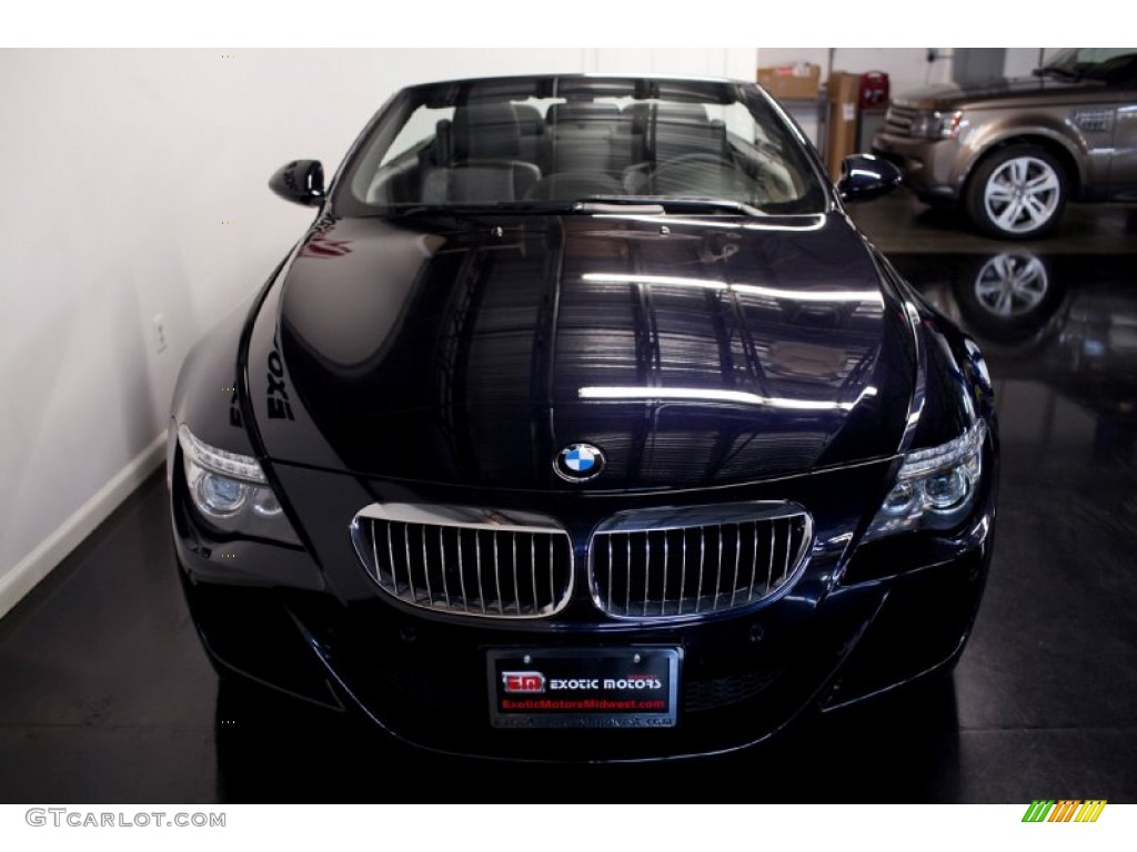 2009 M6 Convertible - Carbon Black Metallic / Black Merino Leather photo #13