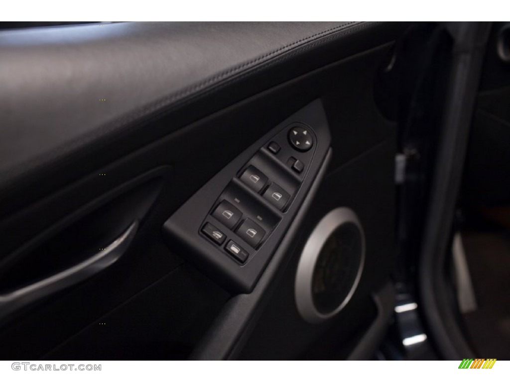 2009 M6 Convertible - Carbon Black Metallic / Black Merino Leather photo #33