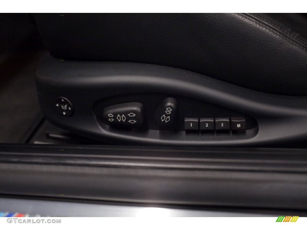 2009 M6 Convertible - Carbon Black Metallic / Black Merino Leather photo #34