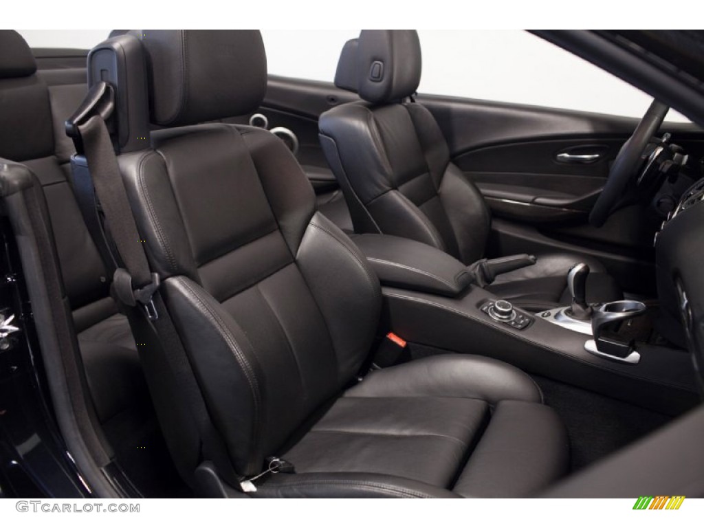 2009 BMW M6 Convertible Front Seat Photos