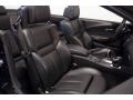 2009 BMW M6 Black Merino Leather Interior Front Seat Photo