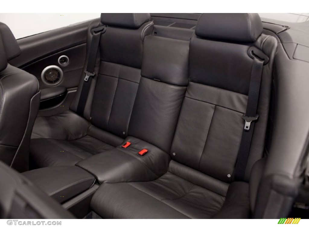 2009 BMW M6 Convertible Rear Seat Photos