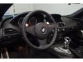 Black Merino Leather Steering Wheel Photo for 2009 BMW M6 #86758425