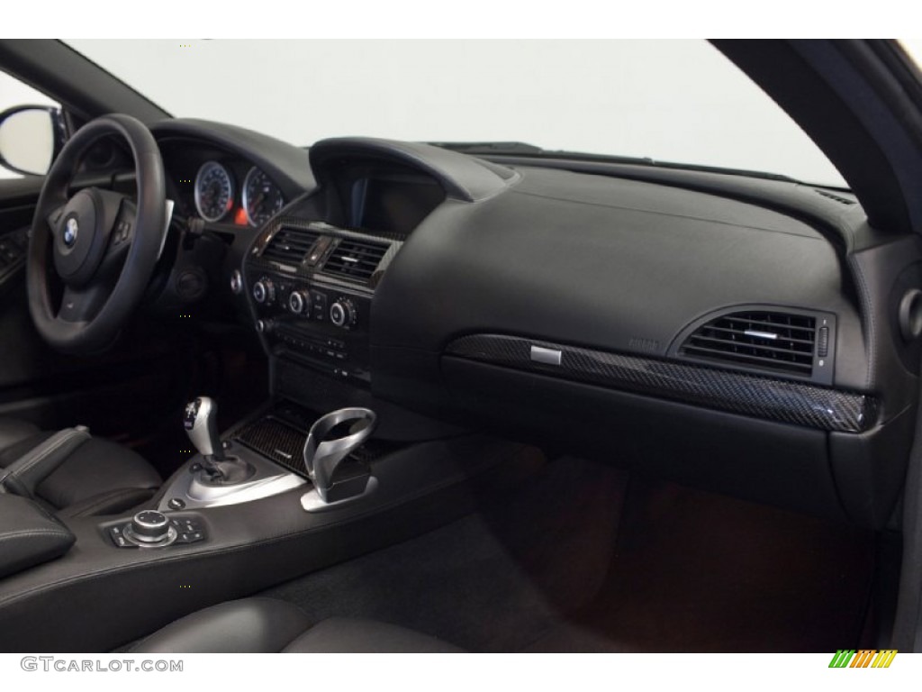 2009 M6 Convertible - Carbon Black Metallic / Black Merino Leather photo #43