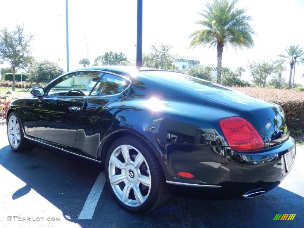 2007 Continental GT  - Midnight Emerald / Saddle photo #5