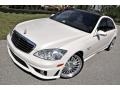 designo Mystic White 2009 Mercedes-Benz S 65 AMG Sedan