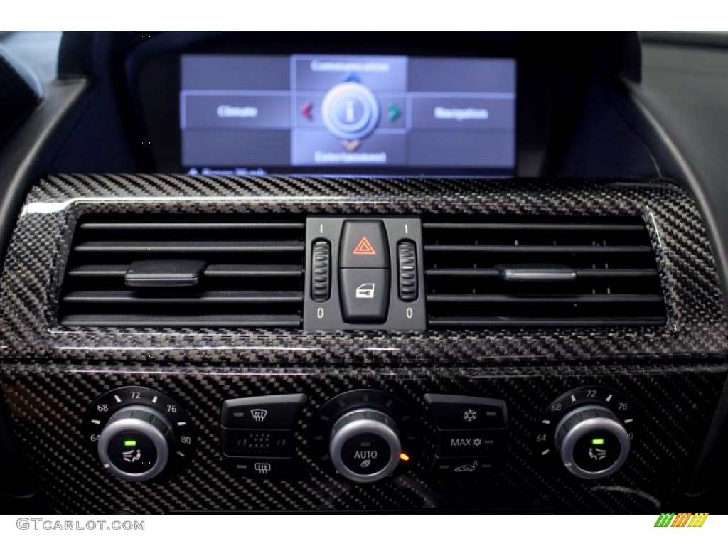 2009 M6 Convertible - Carbon Black Metallic / Black Merino Leather photo #53