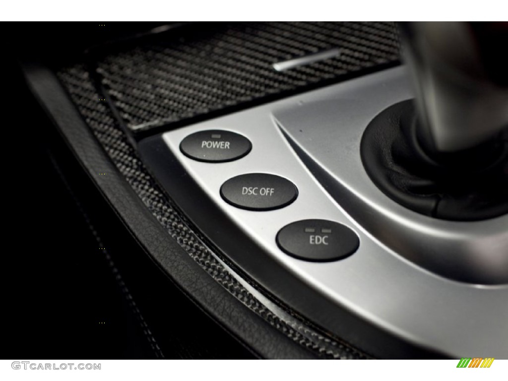 2009 M6 Convertible - Carbon Black Metallic / Black Merino Leather photo #57