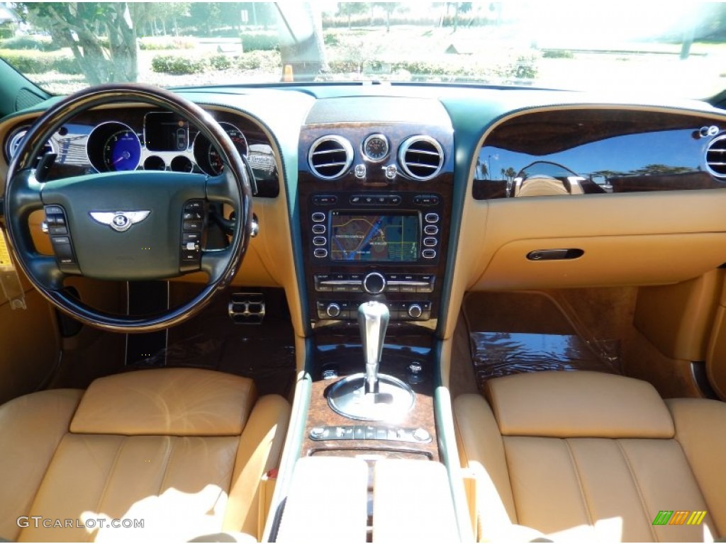2007 Bentley Continental GT Standard Continental GT Model Saddle Dashboard Photo #86758800