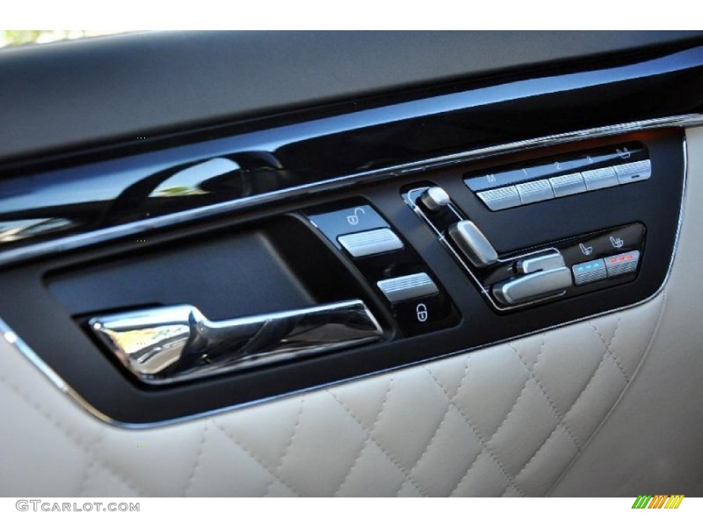 2009 S 65 AMG Sedan - designo Mystic White / designo Porcelain photo #17