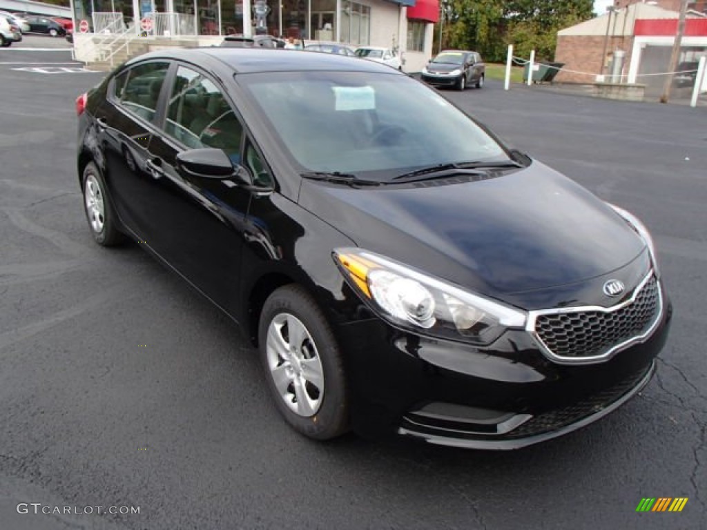 Aurora Black 2014 Kia Forte LX Exterior Photo #86759925