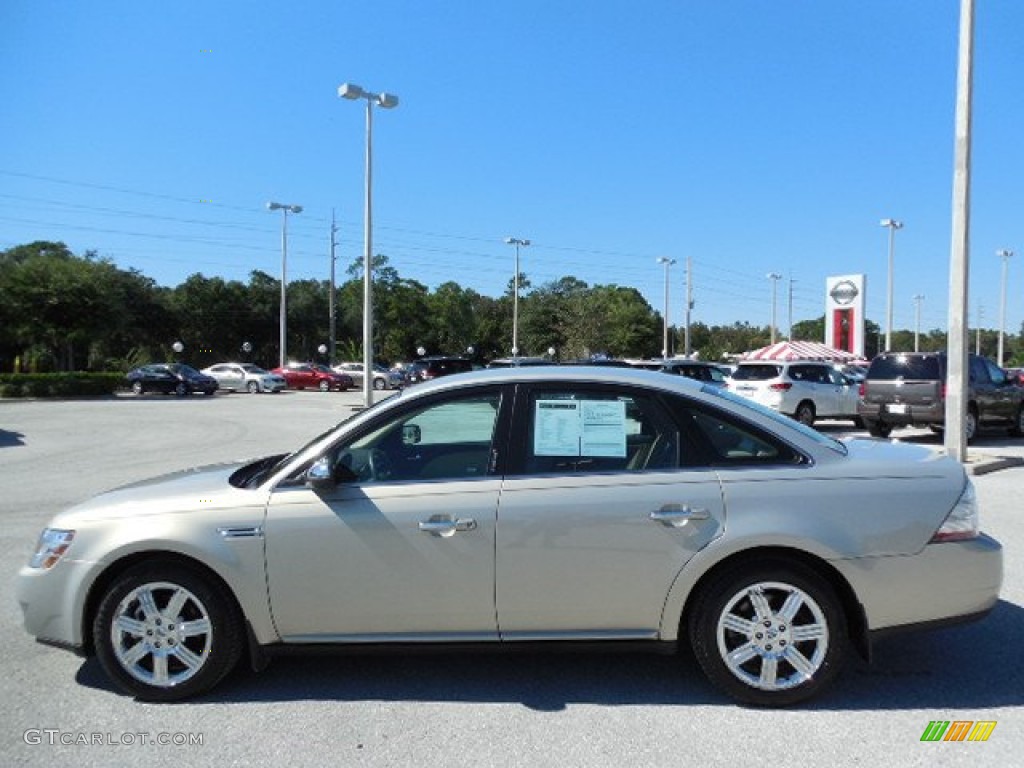 2009 Taurus Limited - Smokestone Metallic / Camel photo #2