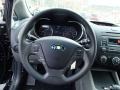 Gray 2014 Kia Forte LX Steering Wheel