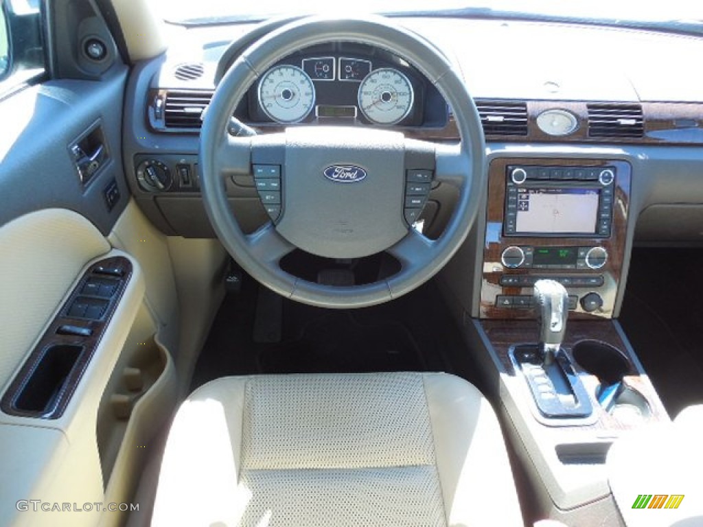 2009 Taurus Limited - Smokestone Metallic / Camel photo #6