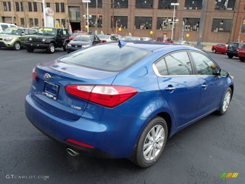 2014 Forte EX - Abyss Blue / Gray photo #8