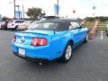 2012 Grabber Blue Ford Mustang V6 Premium Convertible  photo #5