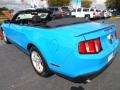 2012 Grabber Blue Ford Mustang V6 Premium Convertible  photo #9