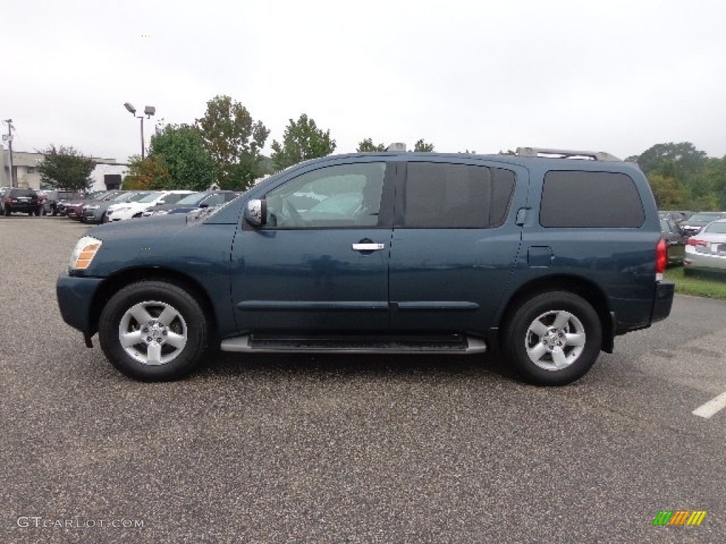 Deep Water Blue Metallic 2004 Nissan Armada SE Exterior Photo #86761236